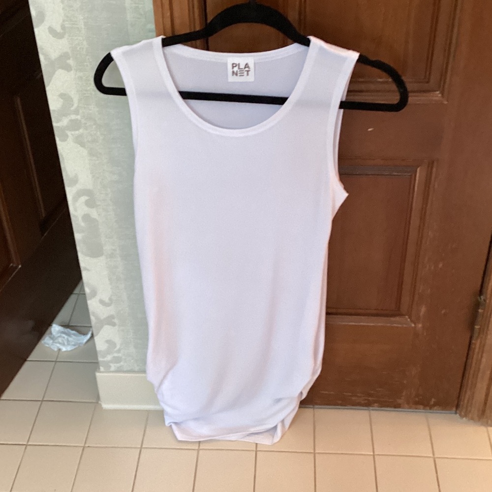 Chic White Draped Fabric